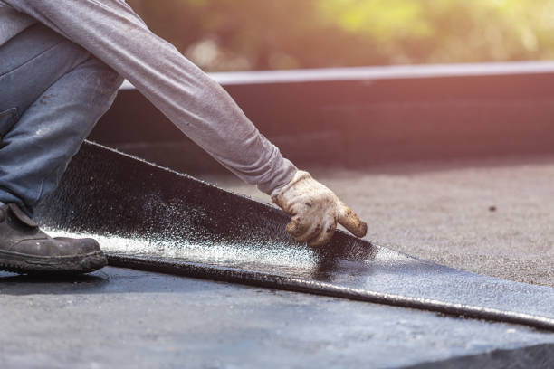 Professional Emergency Waterproofing technician working in Ottoville, OH